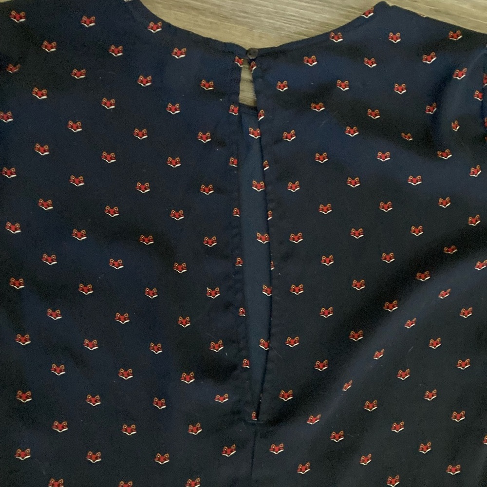 Romper Fox Print Pattern - image 7